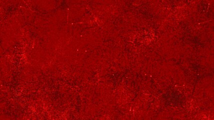 Poster - Red gradient abstract background with blots