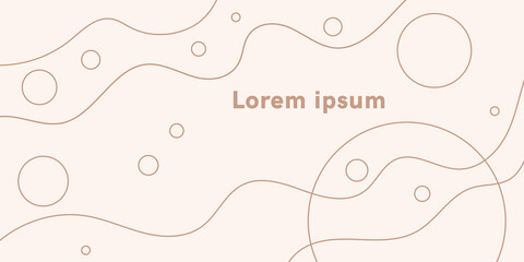 Fototapete - Modern background with abstract elements and dynamic shapes. Vector illustration. Template for design and creative ideas.