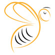 Biene, Tier, Insekt, Logo