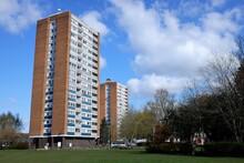 High Rise Apartment Buildings At Garsmouth Way, Watford