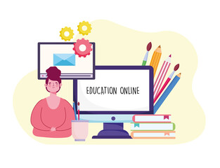 Poster - online education tutorials