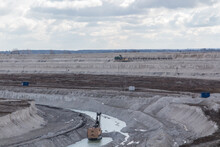 A Chalk Opencast Mine In Chelm In Eastern Poland