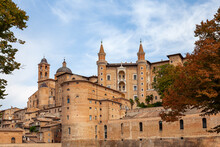 Palazzo Ducale Castle Of The Dukes Of Urbino, Italy
