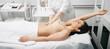 © Peakstock - Medical exam. Doctor doing preventive check-up of a female abdomen for examination of woman's internal organs