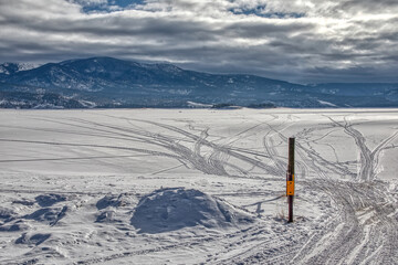 Sticker - Arapaho National Recreational Area in Winter