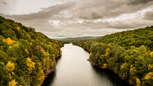 The Connecticut River In Vermont