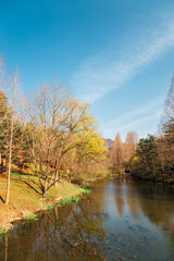 Canvas Print - Spring of Seoul grand park in Gwacheon, Korea