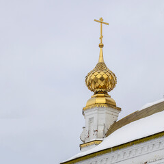 Gilded domes of the Orthodox Church