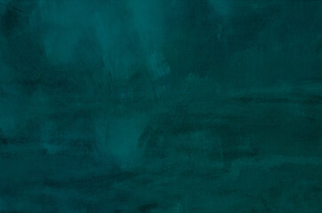 Canvas Print - Dark green abstract background