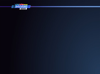 Poster - background screen saver on breaking news. breaking news live on world map background. vector illustr