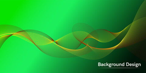 Fototapete - The wave of the many-colored lines. Creative line art. Vector illustration EPS 10. Design elements created using the Blend Tool. Curved smooth tape