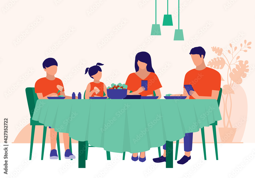 poor family images cartoon