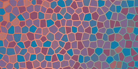 Fototapete - Geometric Vector Background. Square Background