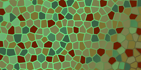 Fototapete - Geometric Vector Background. Square Background