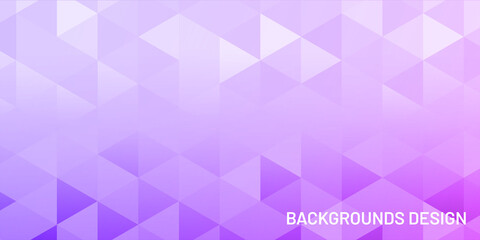 Fototapete - Geometric Seamless Background Triangles Colorful Pattern