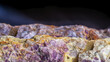 Semiprecious stone texture. Close-up fluorite, macro photo