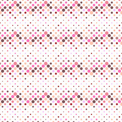 Poster - Seamless geometrical colorful abstract dot pattern background design