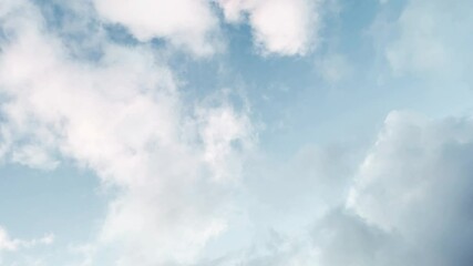 Wall Mural - blue sky, skyward panoramic view
