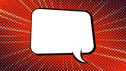 Poster - Comic Speech Bubbles Retro Collection. Vector illustration