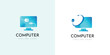 © MEGAWE - Illustrations of computer logo design