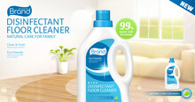 Disinfectant Floor Cleaner Ad