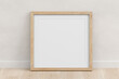 © Production Perig - View of a Wooden frame mock up - 3d rendering