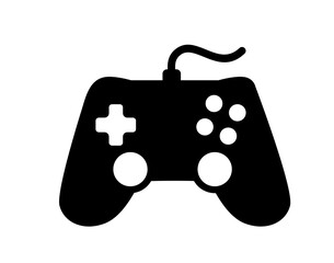 Joystick icon. Game console symbol.