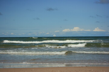 Wall Mural - beach and waves