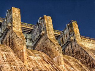 Dam, Chança Dam, Green Power, Environment, Barragem do Chança, Chança, Concrete, Embalse del Chanza, Hydroelectric, Power, Reservoir, Río Chanza, Water