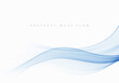 Abstract blue wave element Wave flow background