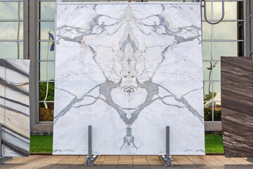 Wall Mural - Book Match Marble Stone