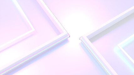 Poster - Smart glow abstract background with light effects . Awesome screen wallpapers. modern future geometric style illustrations. 3d rendering
