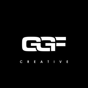GGF Letter Initial Logo Design Template Vector Illustration