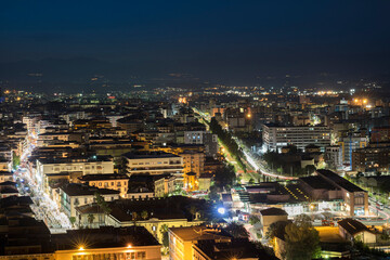 Wall Mural - Cosenza, Cosenza district, Calabria, Italy, Europe, View of the city, on the left Corso Mazzini, the main shopping street