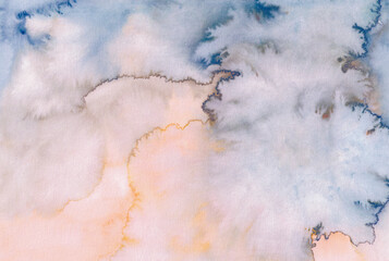 Wall Mural - Watercolor Backgrounds 