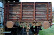 Alter Güterwaggon auf dem Abstellgleis