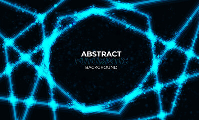 Wall Mural - Abstract lights pattern technology background. Vector banners background. Vector illustration.