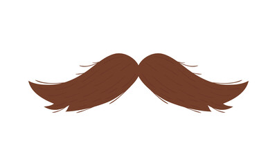 brown mustache icon