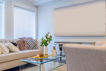 interior design of a luxury living room