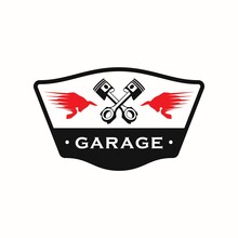 Red Bull Garage Logo Design