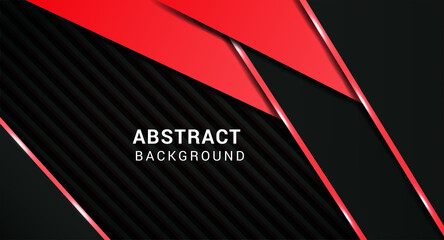 Abstract Back Background Design, modern luxury futuristic technology background, Light, red gradient shape, banner design, Vector illustration