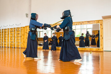 fight with the Kendo Sword School