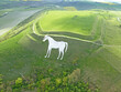 Westbury White Horse and Bratton Camp Iron Age Fort
