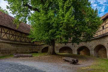 Wall Mural - The ancient gate of the fortress of Rothenburg ob der Tauber,  Germany