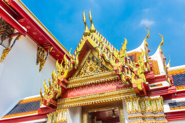 The Wat Pho Temple of Bangkok, Thailand