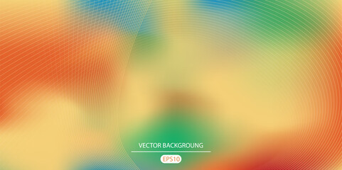 Fototapete - Gradient mesh background. New abstract modern design. Soft color gradients - Vector