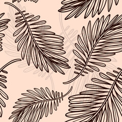  Floral Seamless Pattern Vector