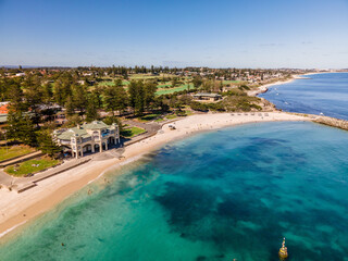 Wall Mural - The iconic Cottesloe Beach in Western Australia.