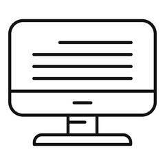 Poster - Online inclusive education con, outline style