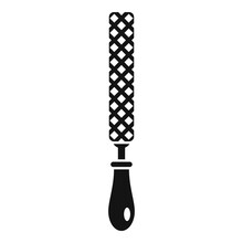 Blacksmith File Icon, Simple Style